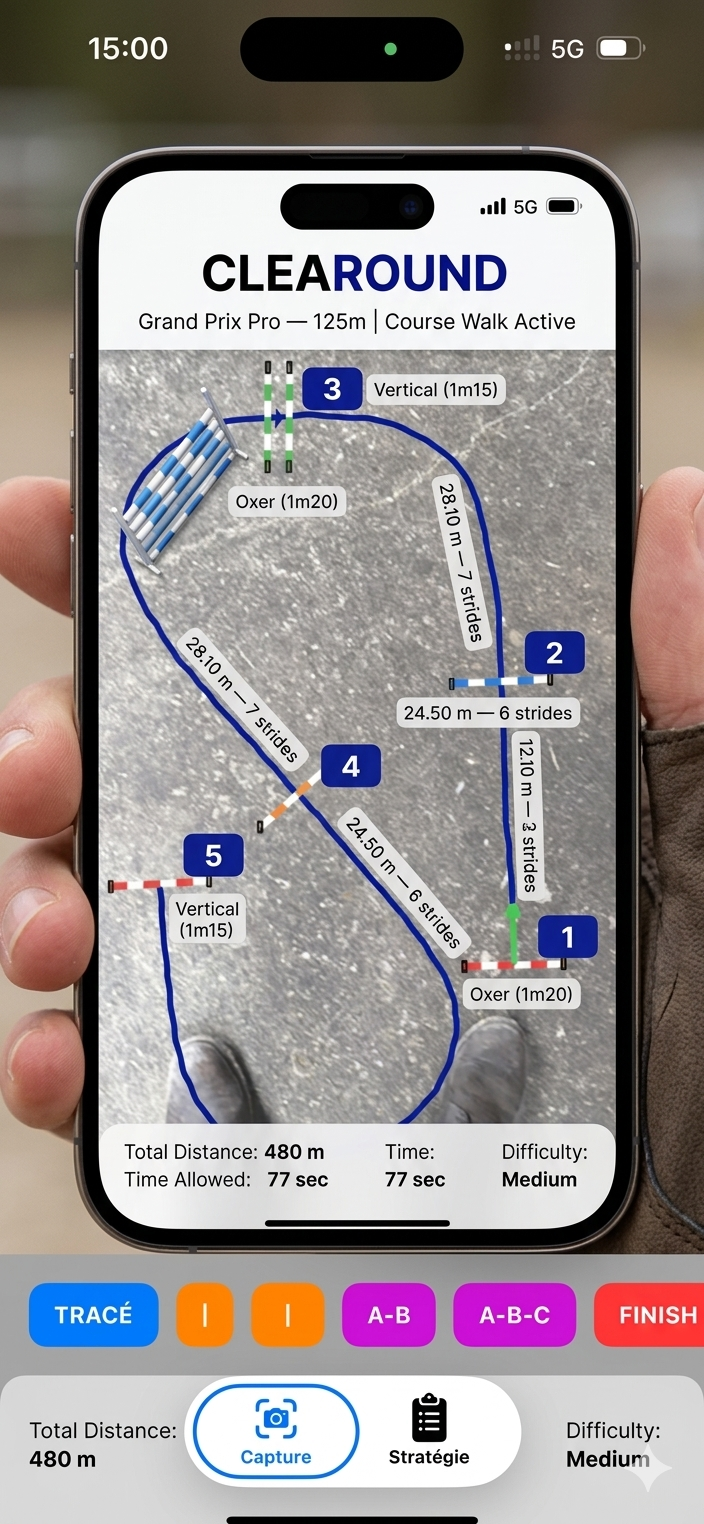 CleaRound App Mockup